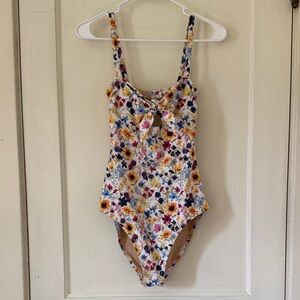 Old Navy Floral One Piece Swimsuit - Multicolor